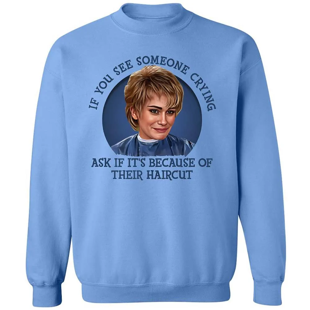 Classic Unisex Sweatshirt - 8HGZCJZN - Carolina Blue - 5