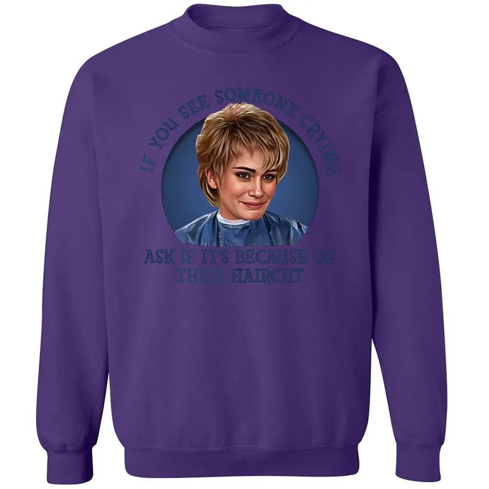 Classic Unisex Sweatshirt - 8HGZCJZN - Purple - 10