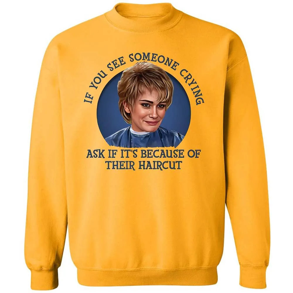 Classic Unisex Sweatshirt - 8HGZCJZN - Gold - 11