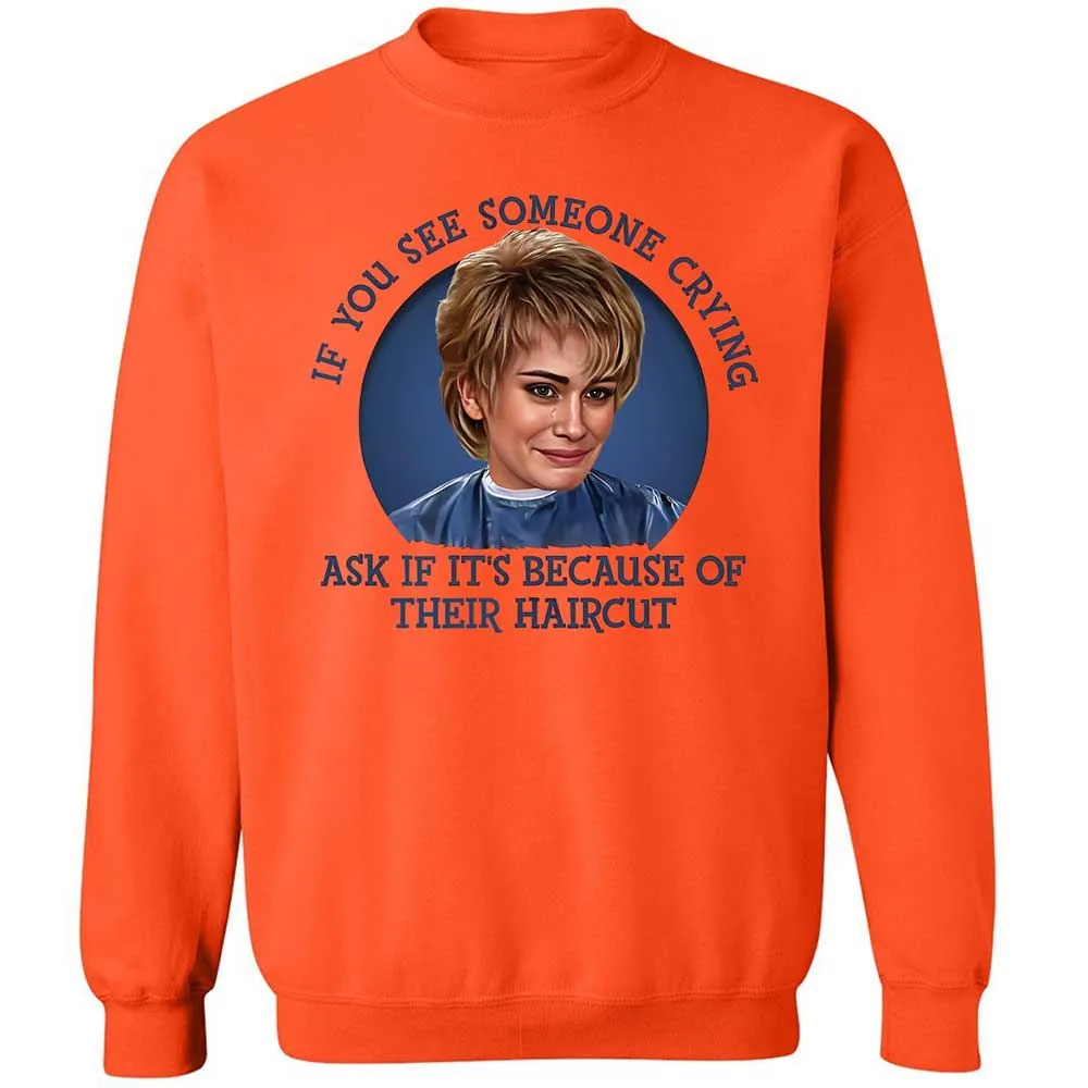 Classic Unisex Sweatshirt - 8HGZCJZN - Orange - 12