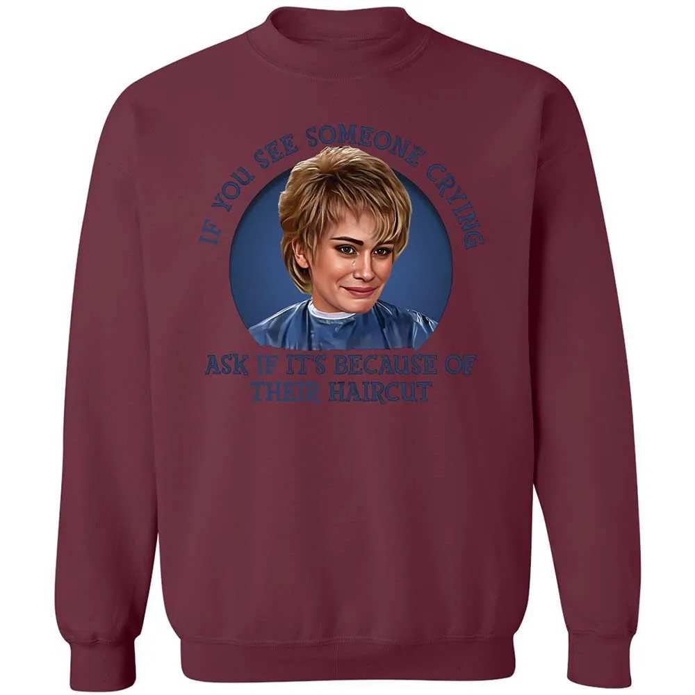 Classic Unisex Sweatshirt - 8HGZCJZN - Maroon - 20