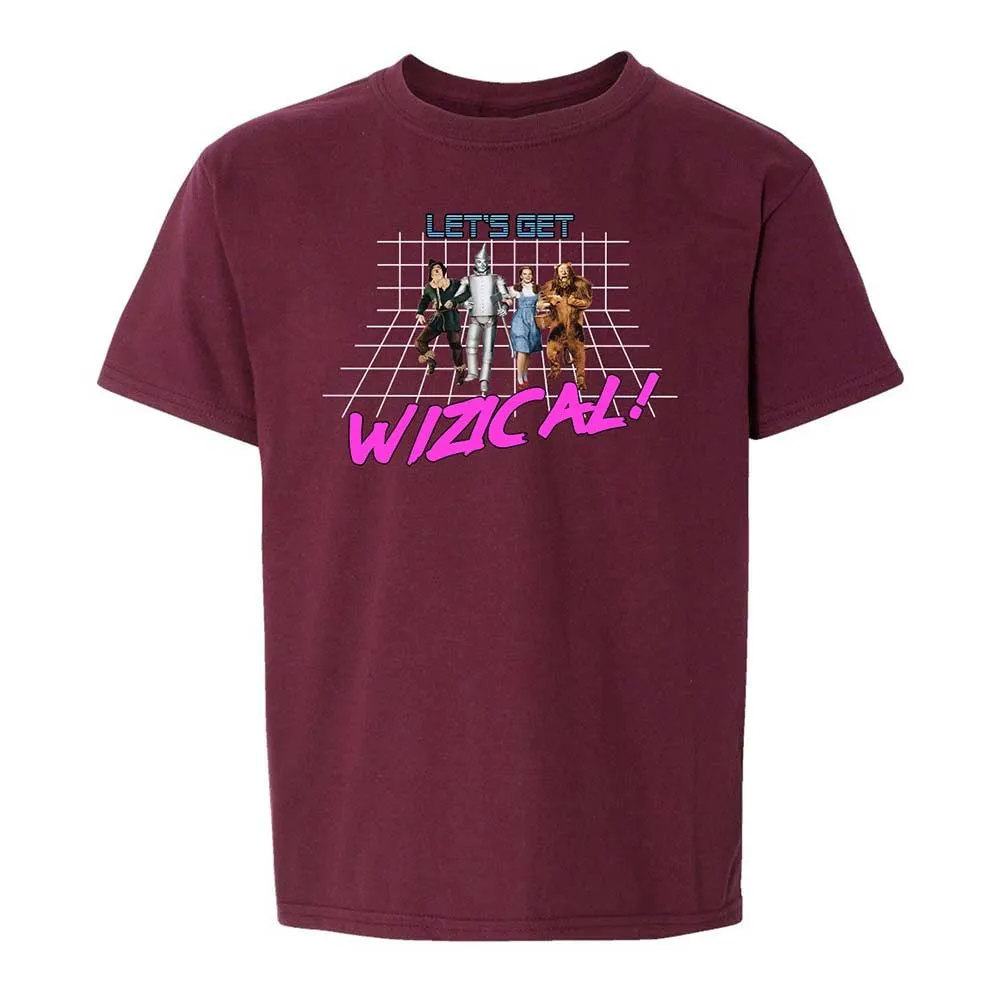 Kids T-Shirt - KR1S8ZW6 - Maroon - 14