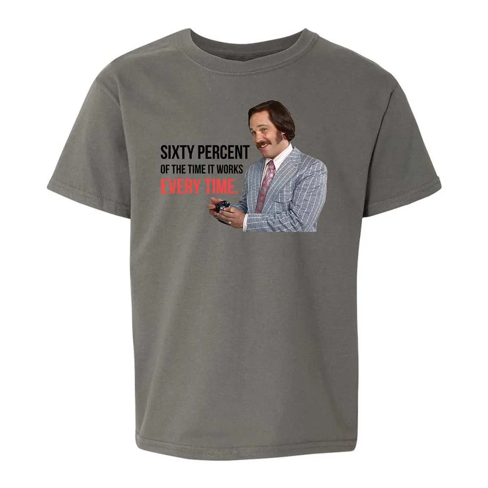 Kids T-Shirt - TBFP96MP - Charcoal - 17