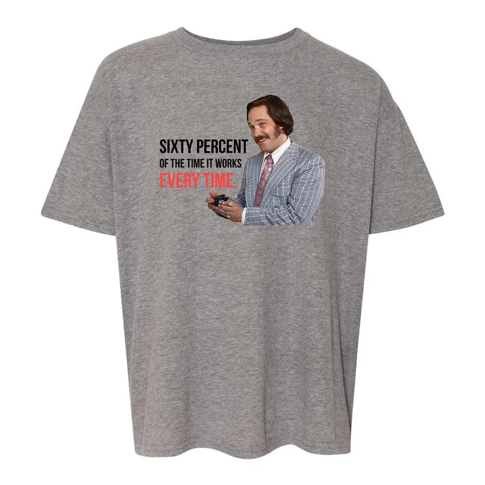 Kids T-Shirt - TBFP96MP - Graphite Heather - 18