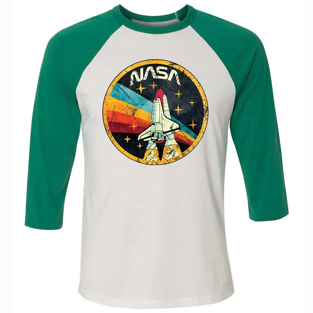 USA Space Agency Vintage Colors - White/Kelly - 6