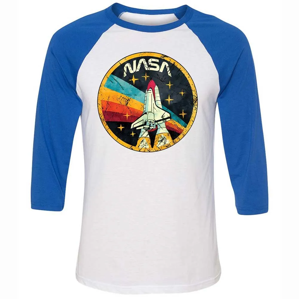 USA Space Agency Vintage Colors - White/True Royal - 10