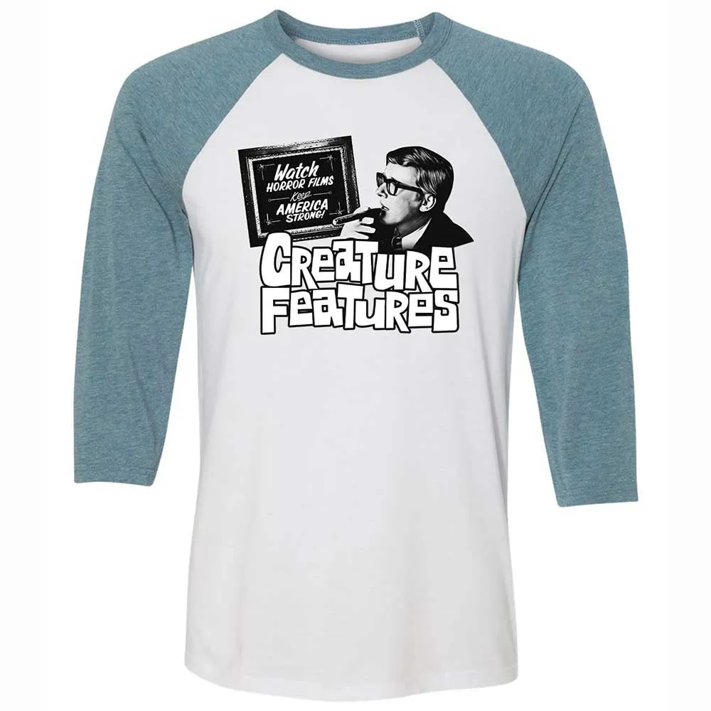 Bob Wilkins Creature Features - White/Denim - 3