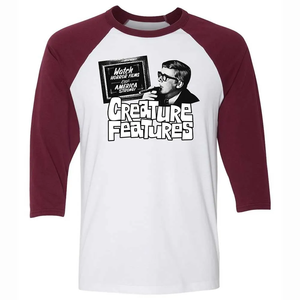 Bob Wilkins Creature Features - White/Maroon - 7
