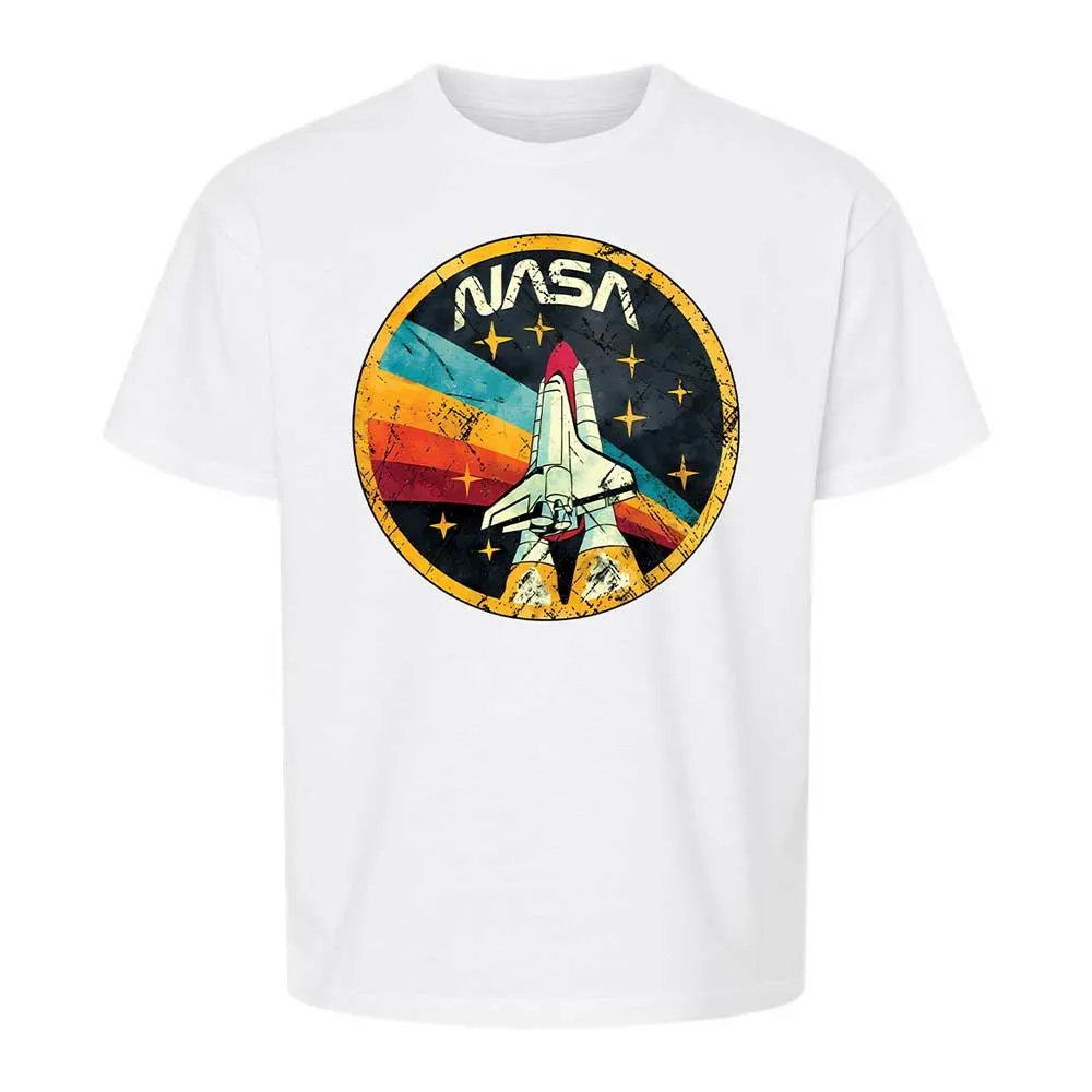 USA Space Agency Vintage Colors - White - 5