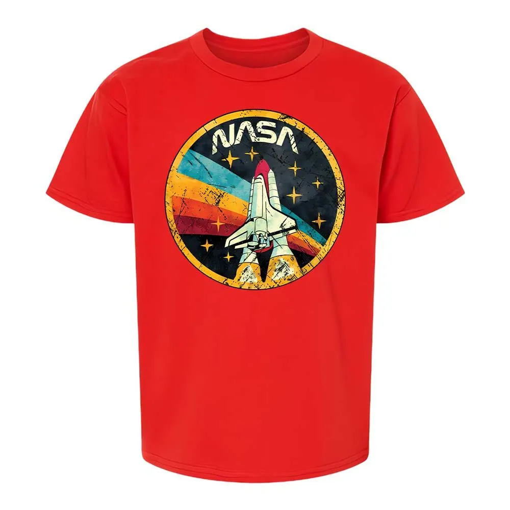 USA Space Agency Vintage Colors - Red - 8