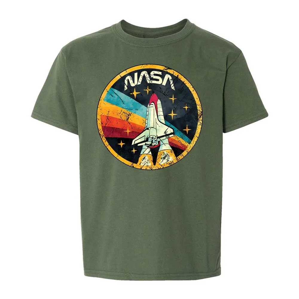 USA Space Agency Vintage Colors - Military Green - 19