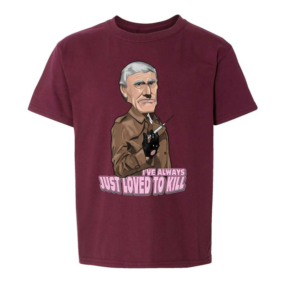 Kids T-Shirt - YEQW5T3V - Maroon - 19
