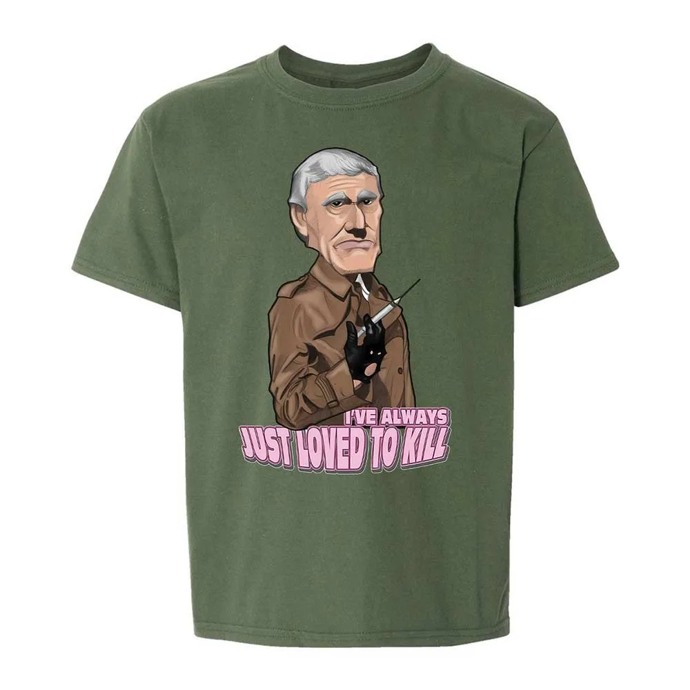 Kids T-Shirt - YEQW5T3V - Military Green - 20