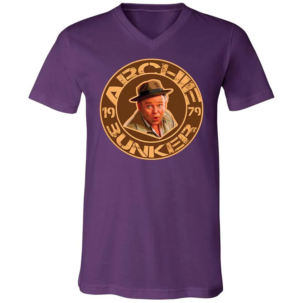 Unisex V-Neck T-Shirt - BVVSGMQB - Team Purple - 10