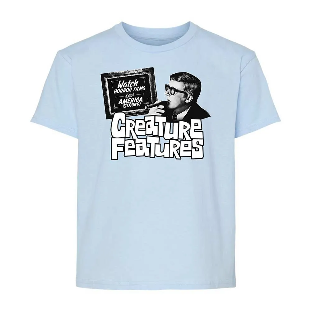 Bob Wilkins Creature Features - Light Blue - 6