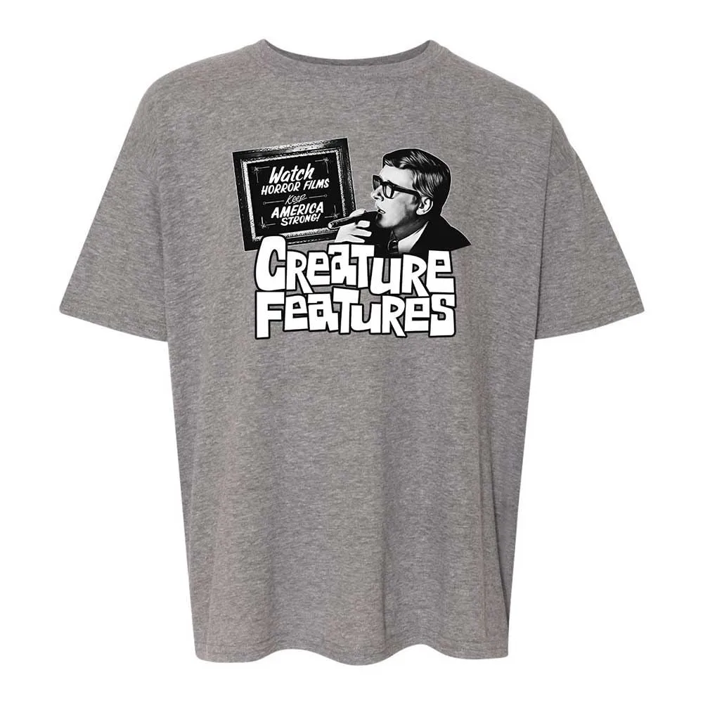 Bob Wilkins Creature Features - Graphite Heather - 12