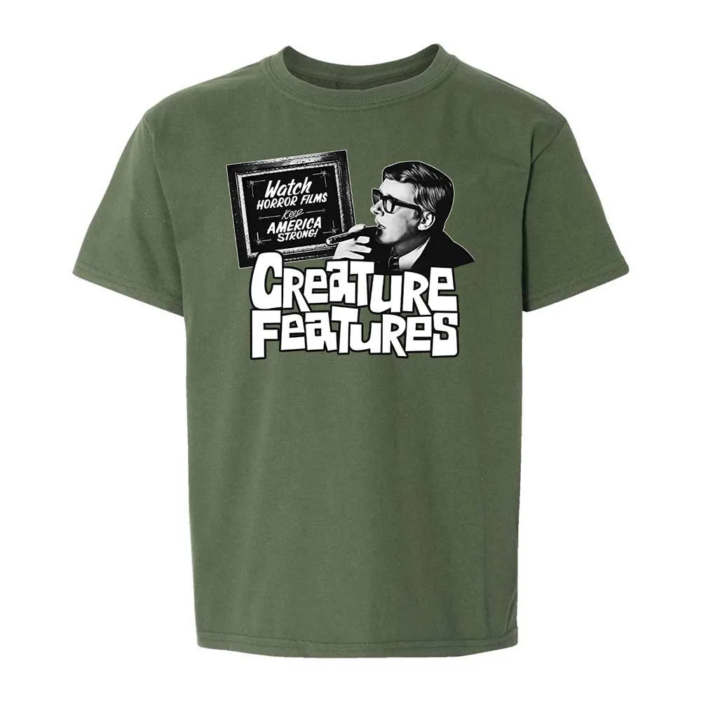 Bob Wilkins Creature Features - Military Green - 19