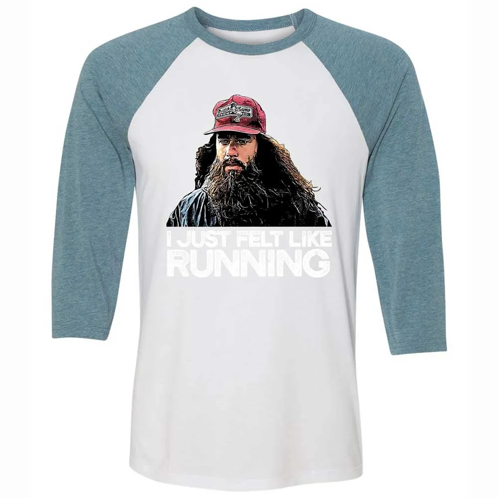 Unisex 3/4 Baseball Tee - LMJ7GV4B - White/Denim - 3