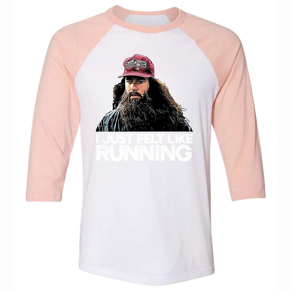 Unisex 3/4 Baseball Tee - LMJ7GV4B - White/Heather Peach - 5
