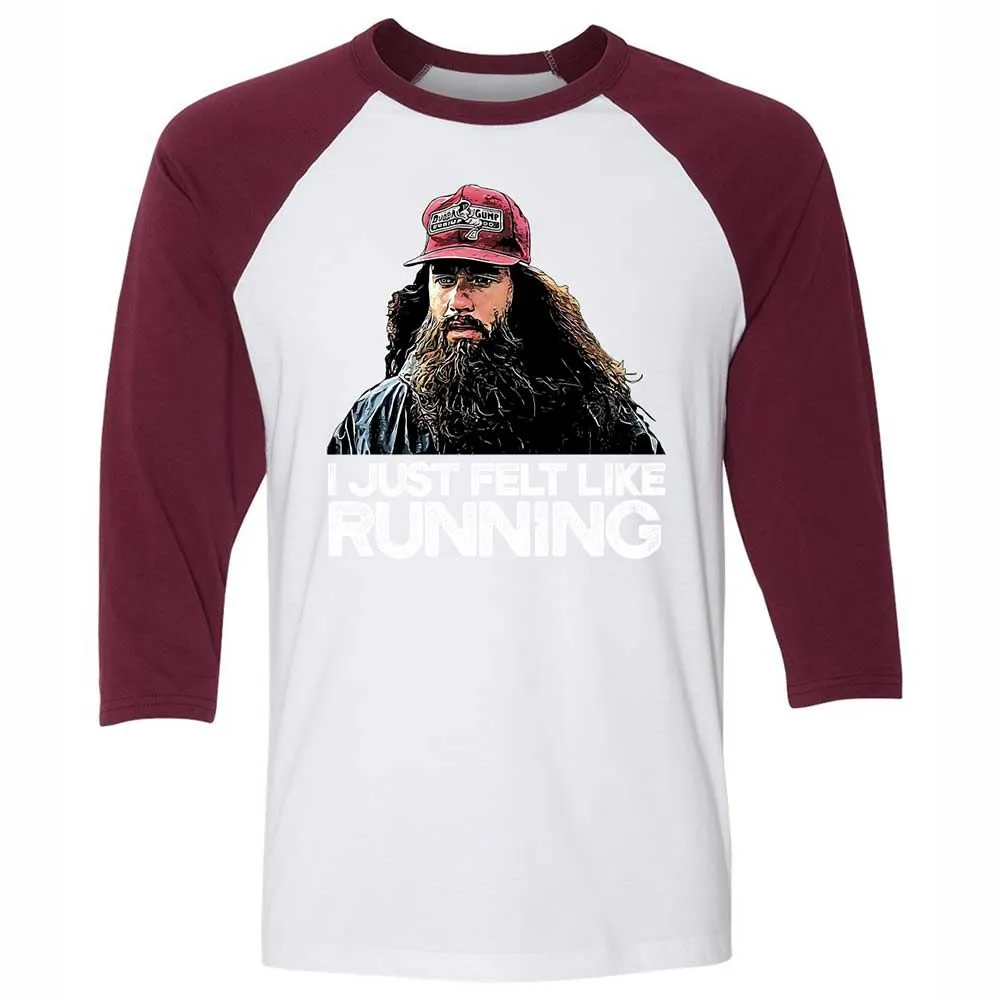 Unisex 3/4 Baseball Tee - LMJ7GV4B - White/Maroon - 7