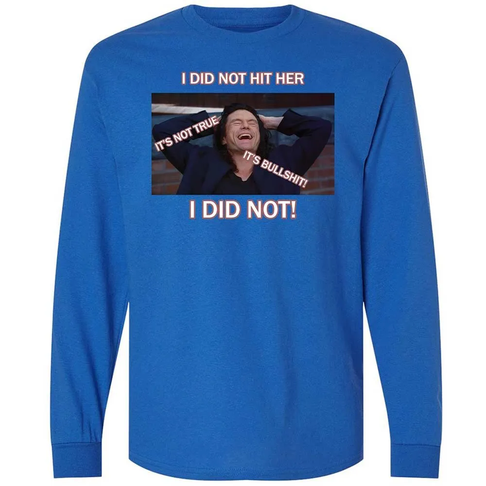 Long Sleeve T-Shirt - DNW2NE3R - Royal - 7