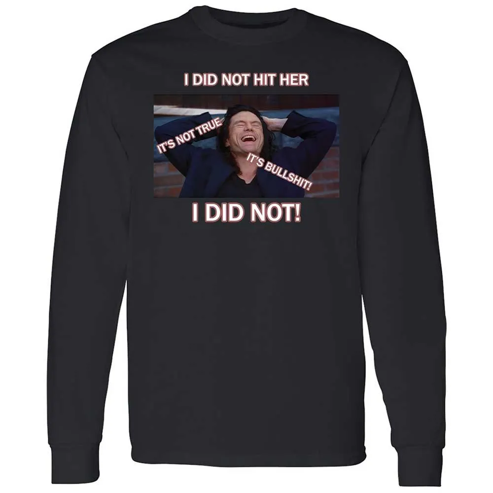 Long Sleeve T-Shirt - DNW2NE3R - Black - 12