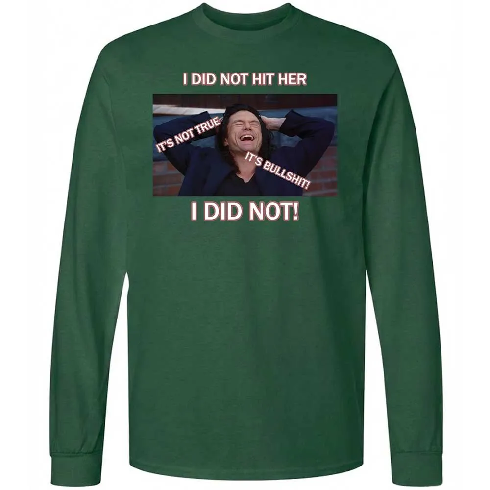Long Sleeve T-Shirt - DNW2NE3R - Forest Green - 14