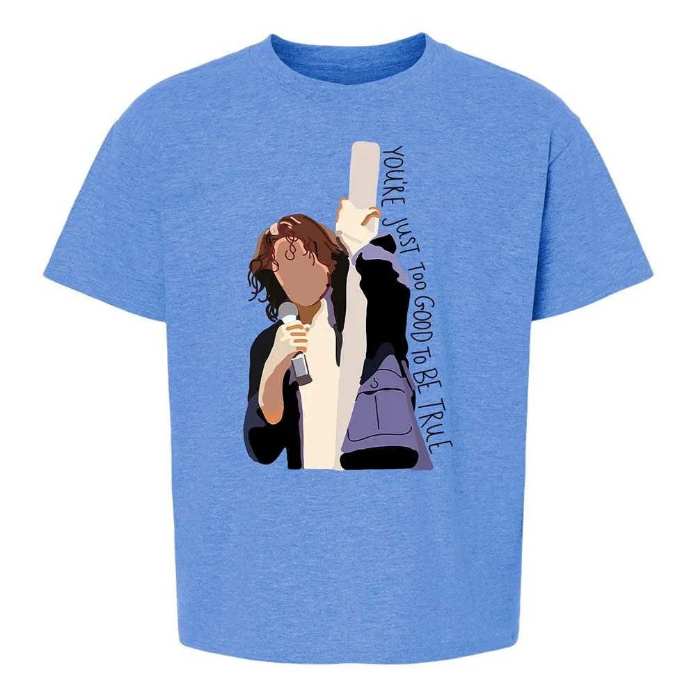 Kids T-Shirt - NELBDG25 - Heather Royal - 14