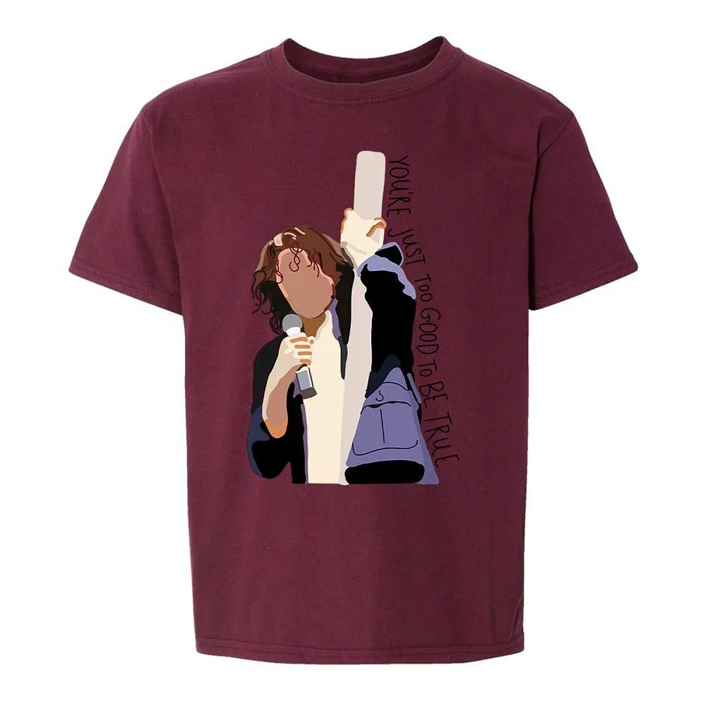 Kids T-Shirt - NELBDG25 - Maroon - 19