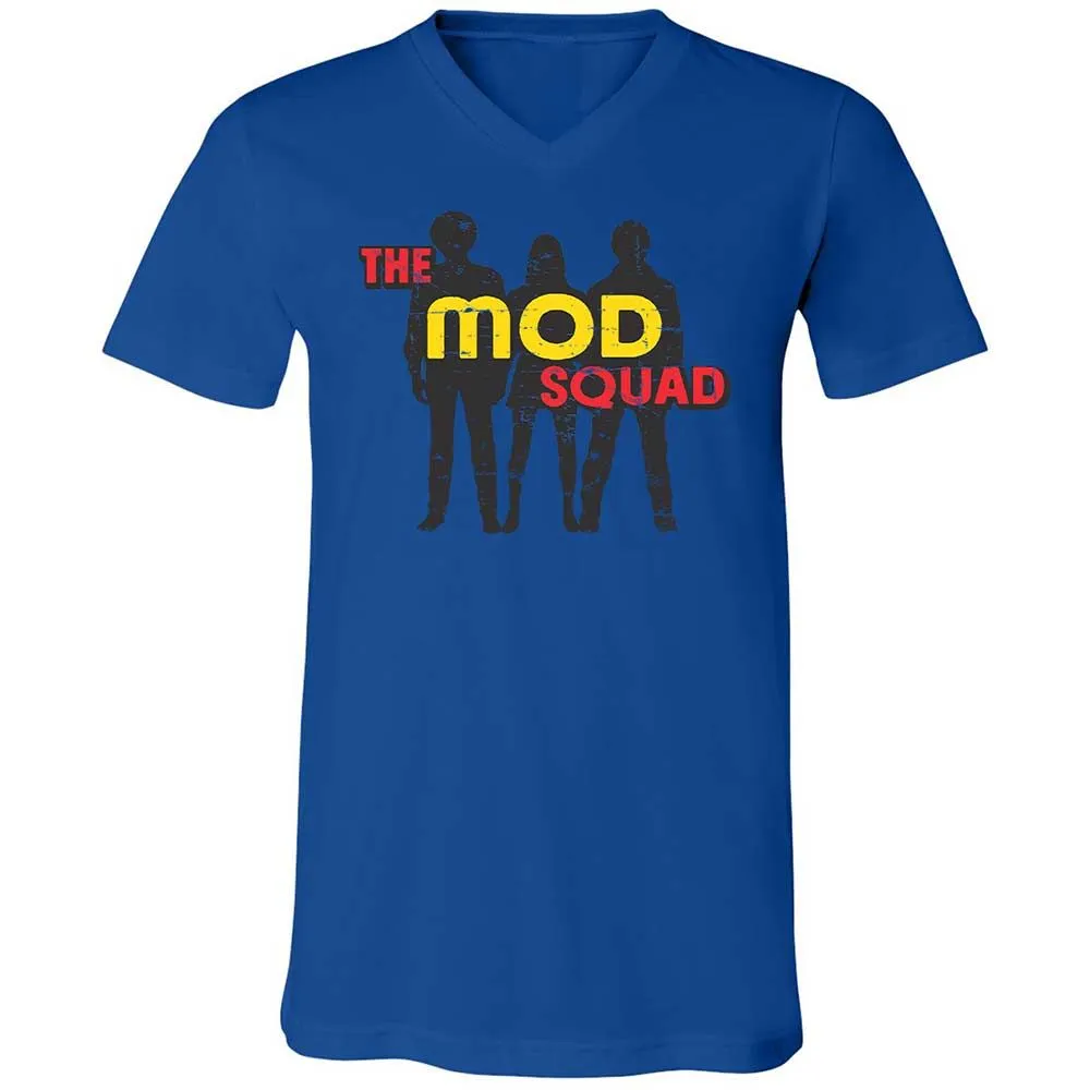 Unisex V-Neck T-Shirt - DDW5TQA7 - True Royal - 3
