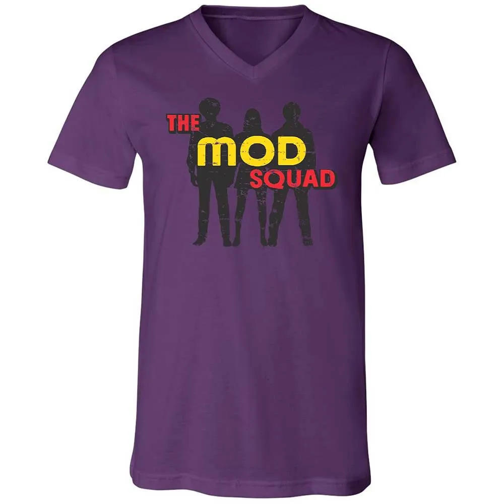 Unisex V-Neck T-Shirt - DDW5TQA7 - Team Purple - 10