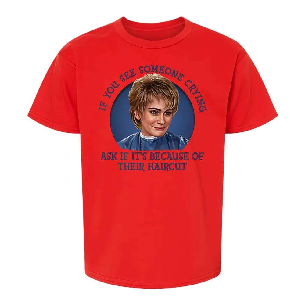 Kids T-Shirt - K5ZWENR3 - Red - 6