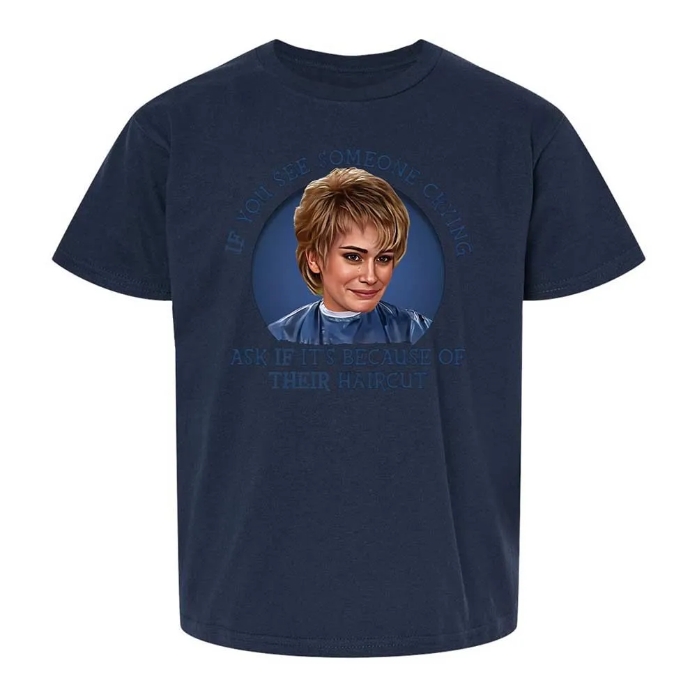 Kids T-Shirt - K5ZWENR3 - Navy - 8