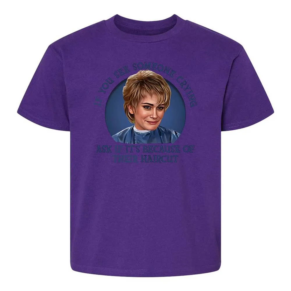Kids T-Shirt - K5ZWENR3 - Purple - 11