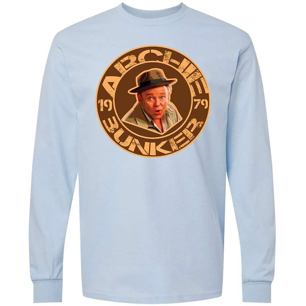 Long Sleeve T-Shirt - JKCMKGF6 - Light Blue - 18