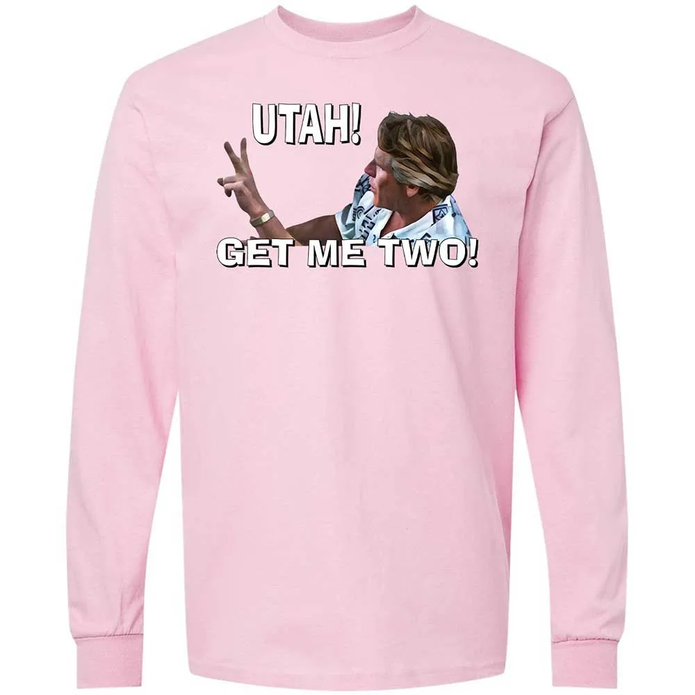 Long Sleeve T-Shirt - H69C3CDQ - Light Pink - 6