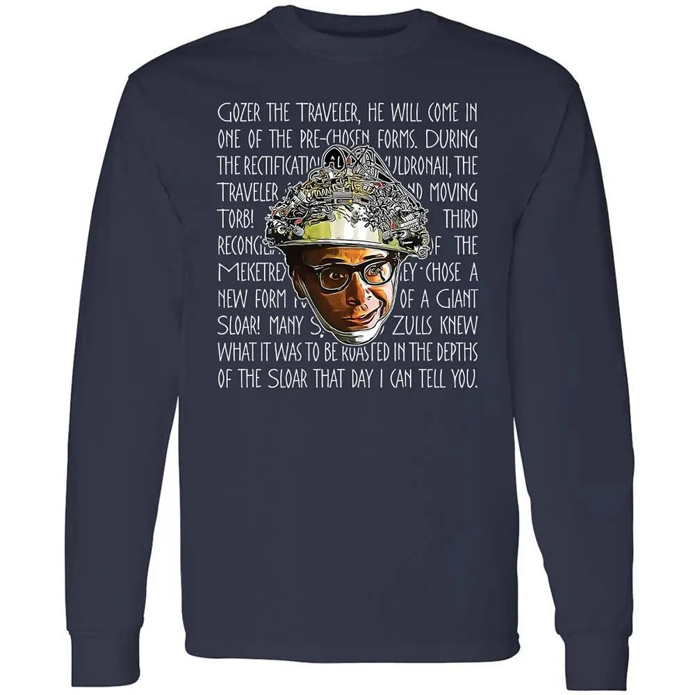 Long Sleeve T-Shirt - MBR528GN - Navy - 2