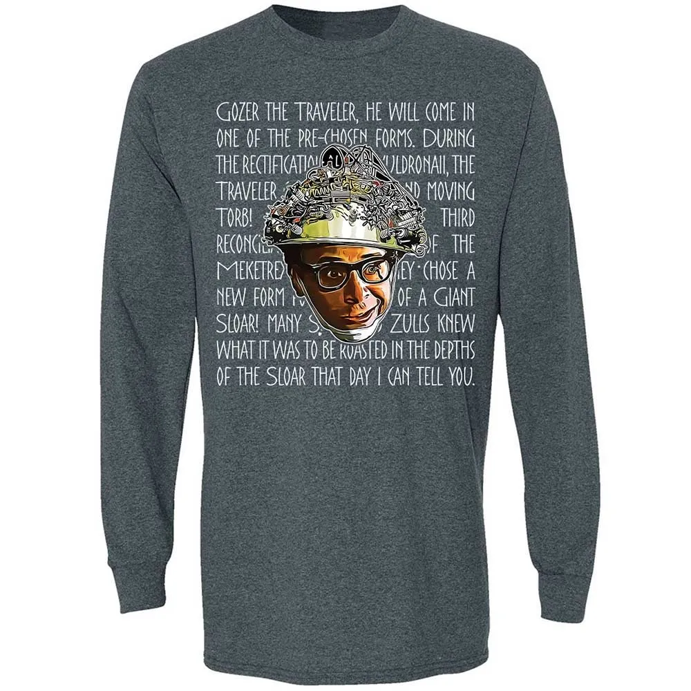 Long Sleeve T-Shirt - MBR528GN - Dark Heather - 5