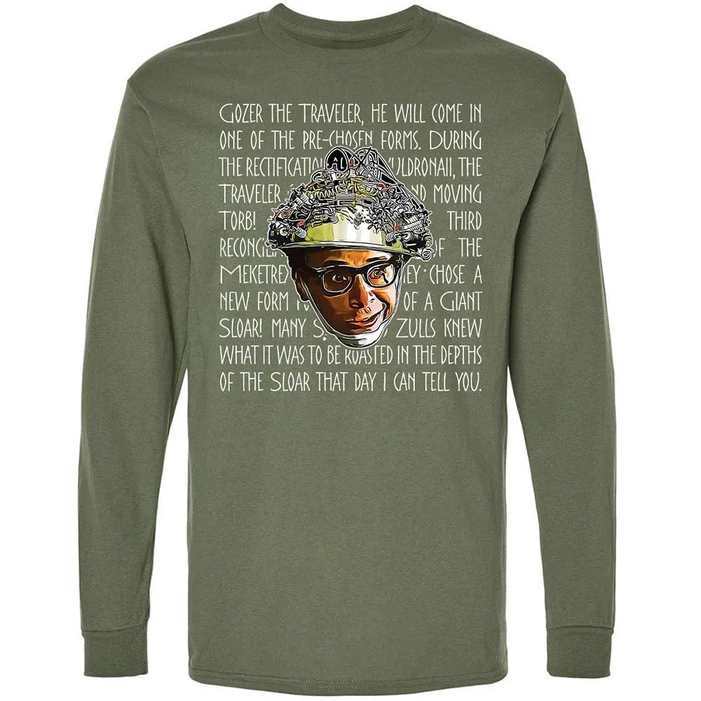 Long Sleeve T-Shirt - MBR528GN - Military Green - 9