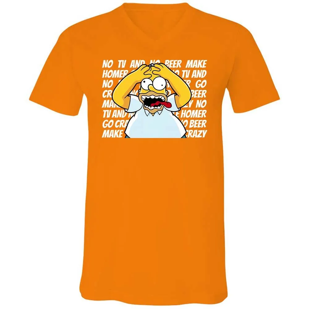 No TV and No Beer Make Homer Go Crazy - Orange - 12