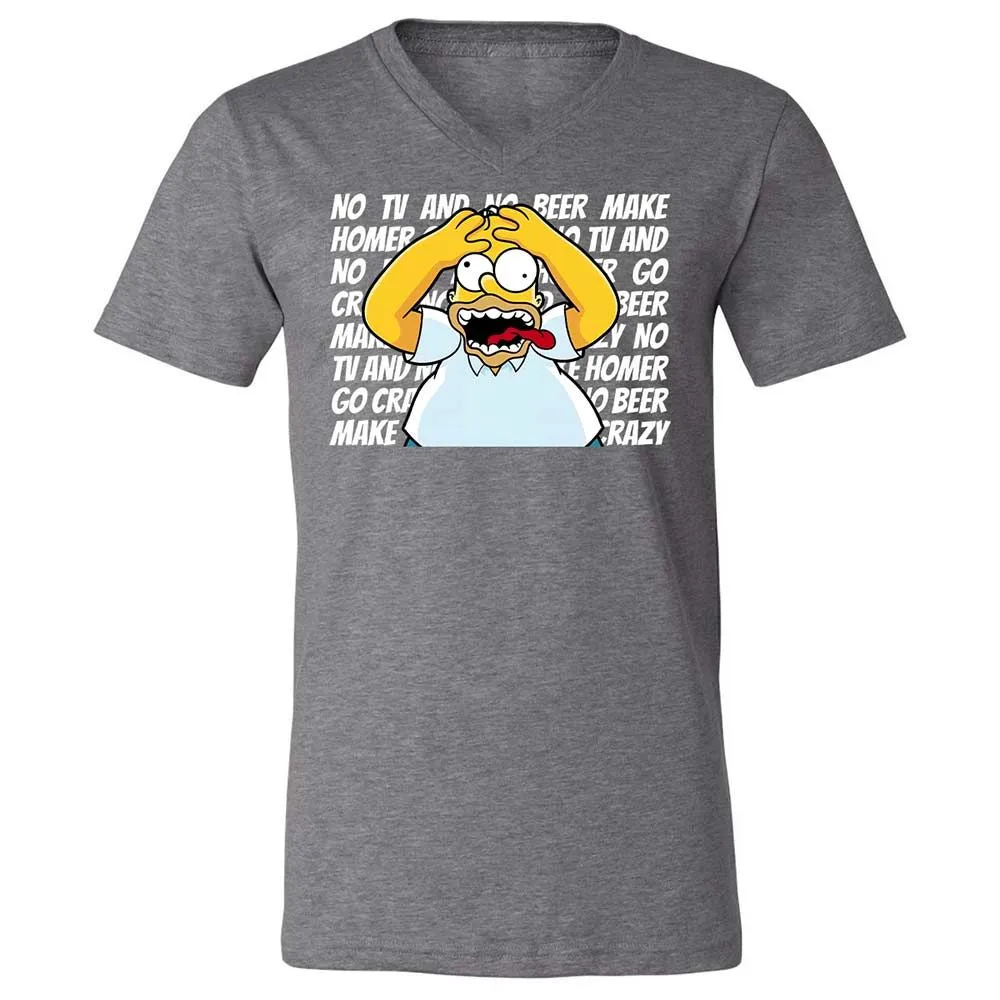No TV and No Beer Make Homer Go Crazy - Deep Heather - 14