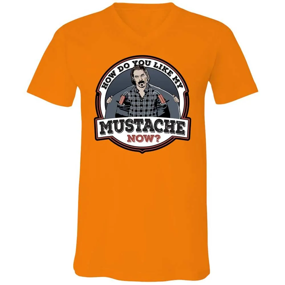 Unisex V-Neck T-Shirt - X9CTGMCC - Orange - 7
