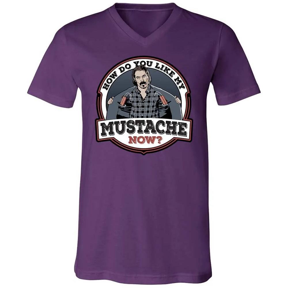 Unisex V-Neck T-Shirt - X9CTGMCC - Team Purple - 10