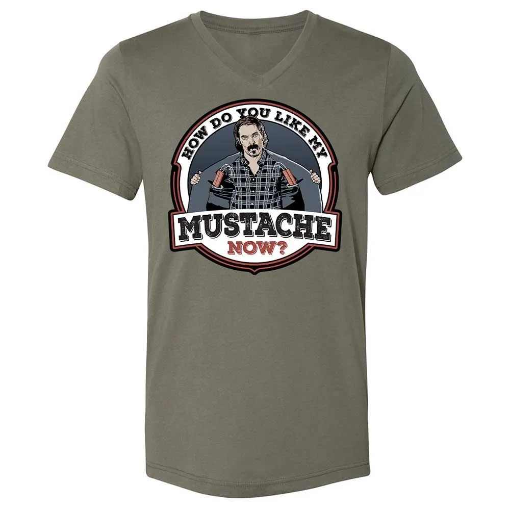 Unisex V-Neck T-Shirt - X9CTGMCC - Military Green - 15