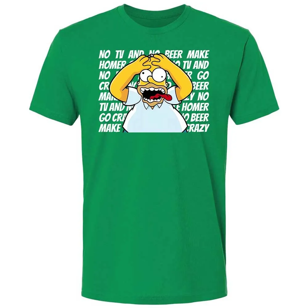 No TV and No Beer Make Homer Go Crazy - Kelly Green - 13