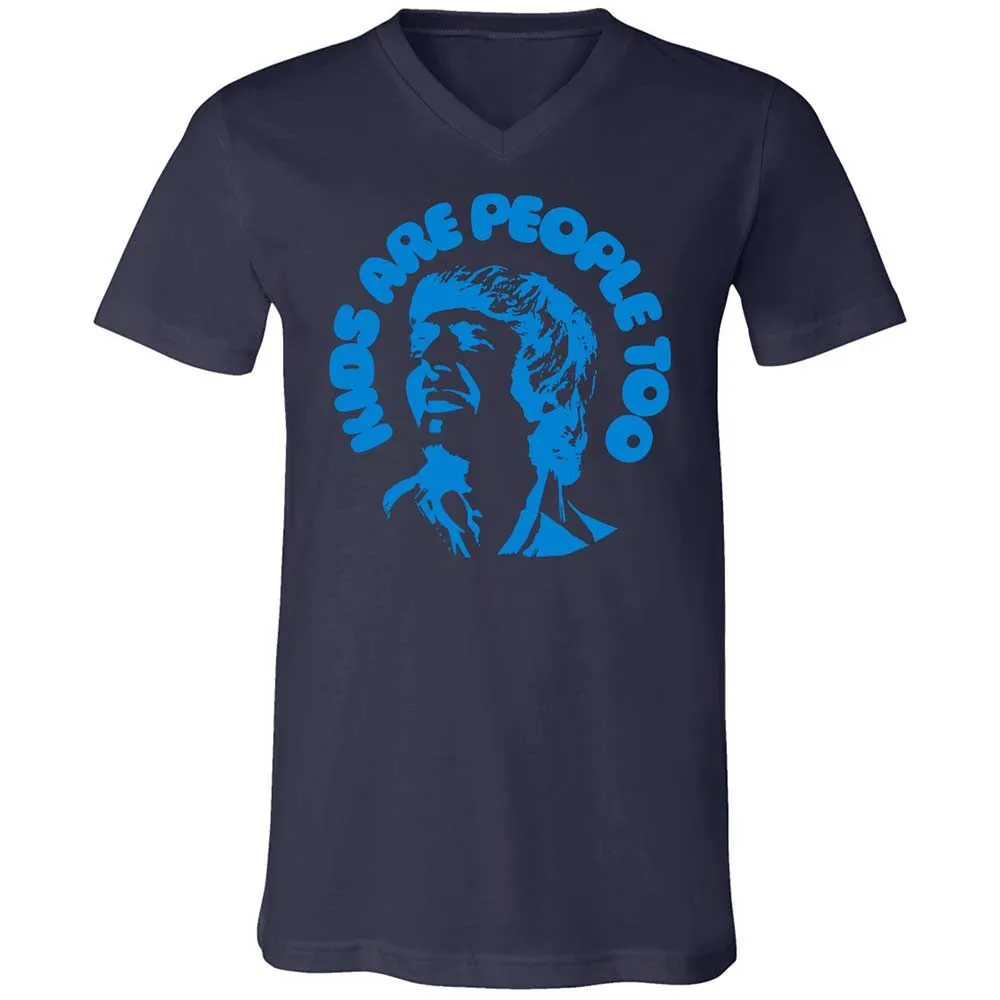 Unisex V-Neck T-Shirt - GEME3SJ5 - Navy - 12