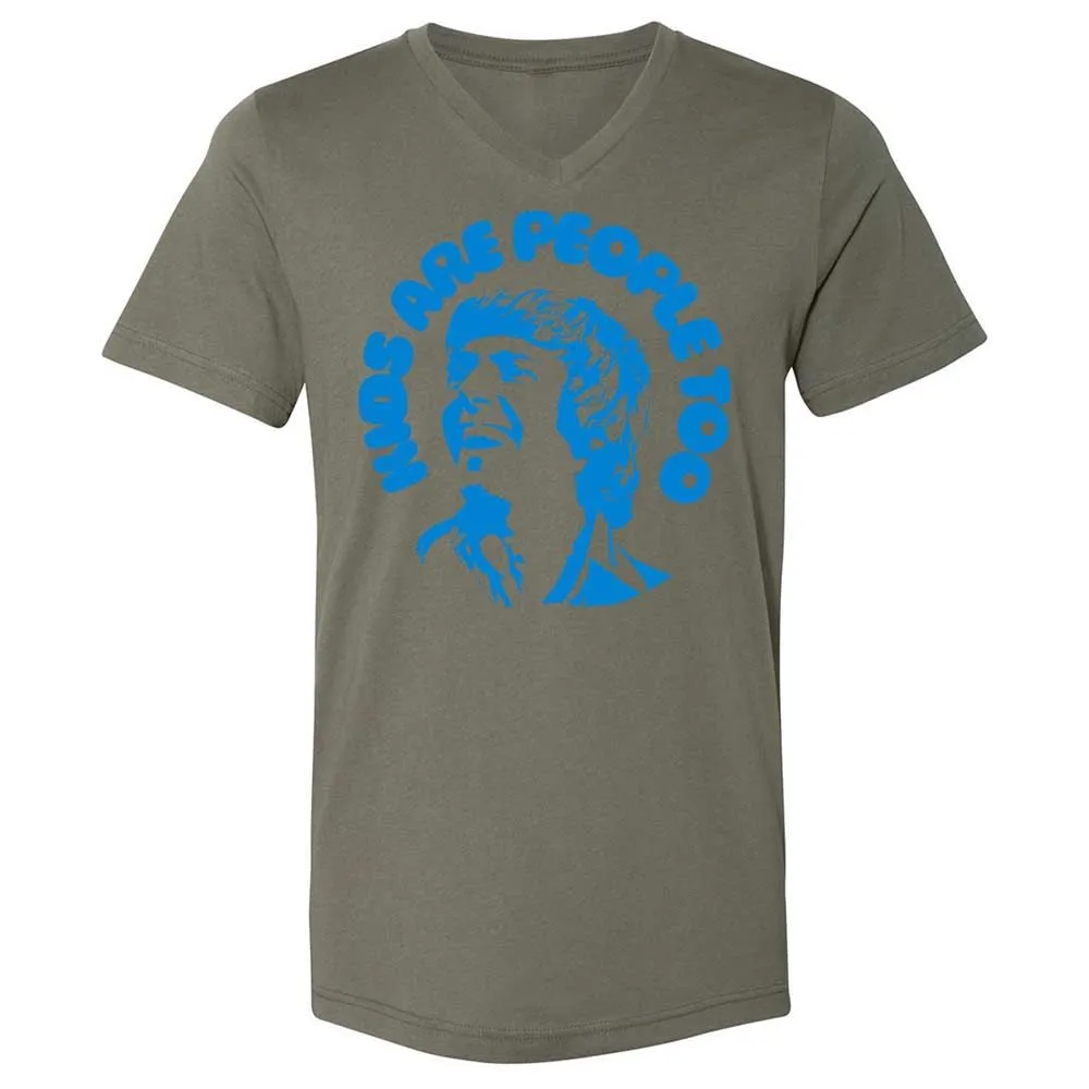 Unisex V-Neck T-Shirt - GEME3SJ5 - Military Green - 15