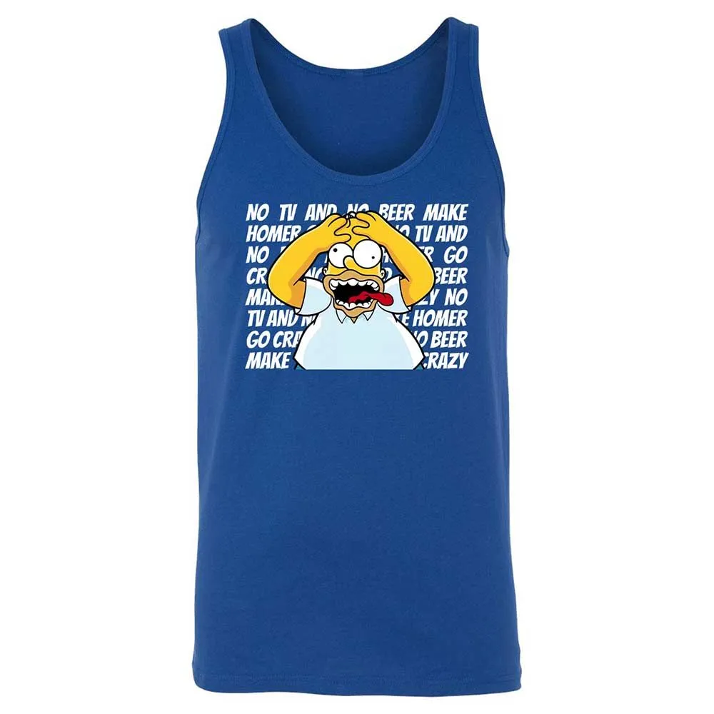 No TV and No Beer Make Homer Go Crazy - True Royal - 3