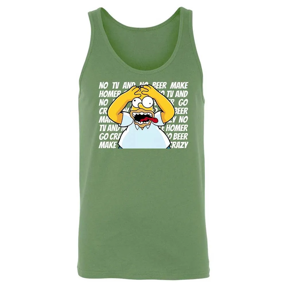 No TV and No Beer Make Homer Go Crazy - Leaf - 8