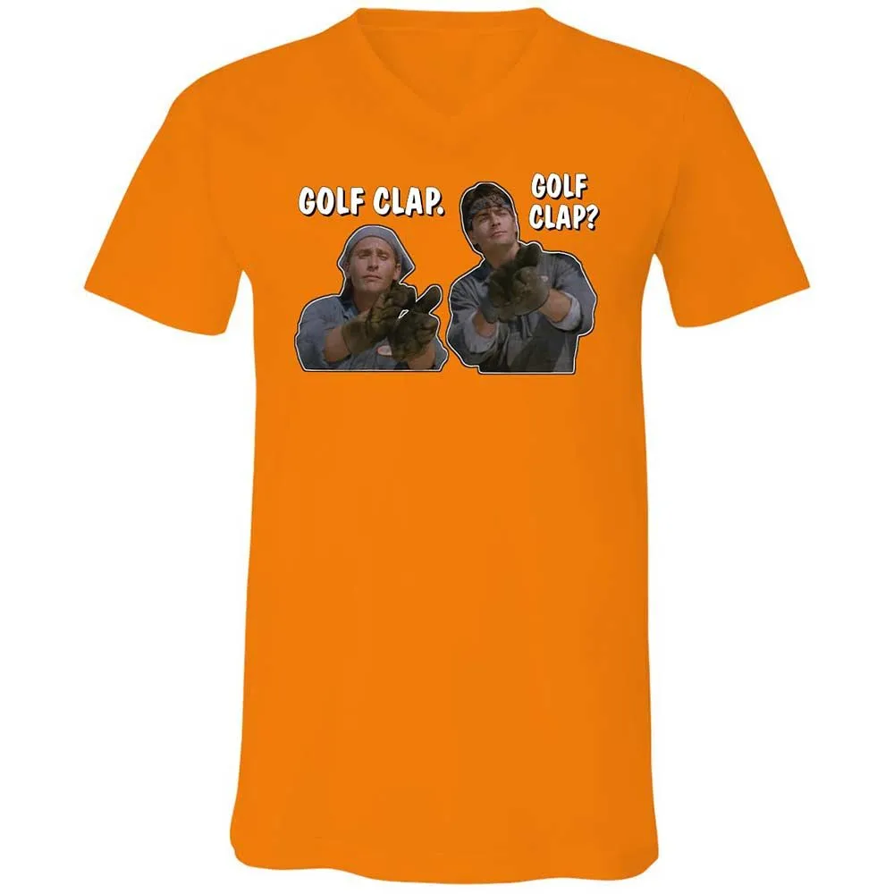 Unisex V-Neck T-Shirt - WNBZ648A - Orange - 7